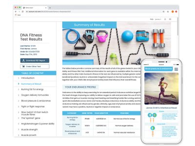 DNA Fitness Test